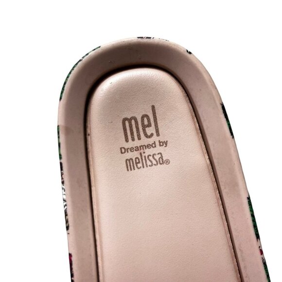 Mel Mini Melissa Pink Llama Slide Sandals Girls Size 1 - Picture 5 of 5